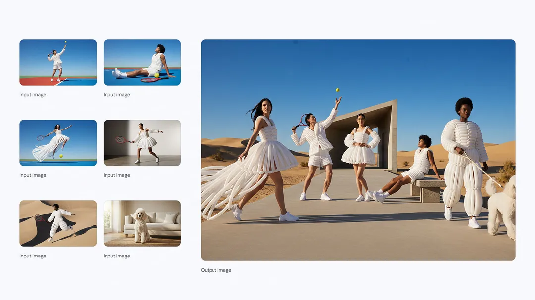 Fashion Editorial Group Photo by Nano Banana Pro Prompt