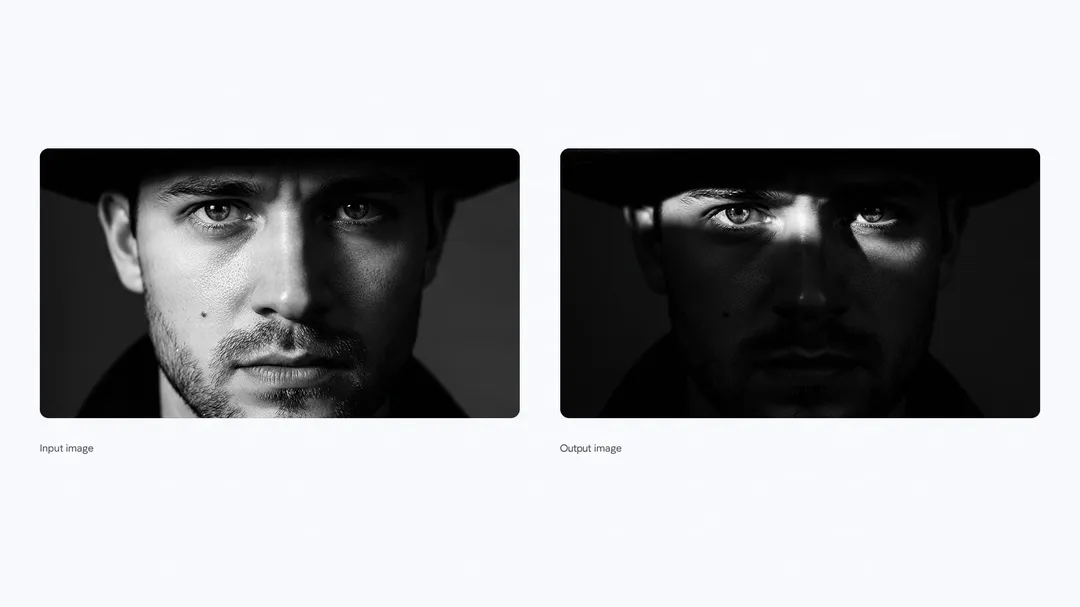 Chiaroscuro Portrait Lighting Effect by Nano Banana Pro Prompt